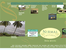 Tablet Screenshot of nirmalcottages.com